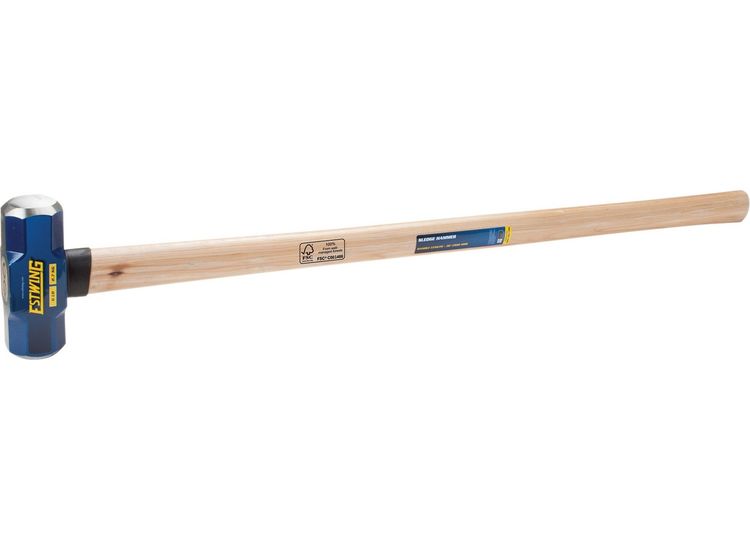 Estwing 31302 Hickory Shaft Sledge Hammer, 2.7kg/6lb