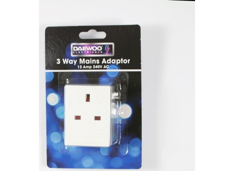 Daewoo ELA1154GED 3 Way Mains Adaptor