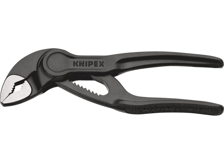 Draper 21109 KNIPEX 87 00 100 BK Cobra&amp;#174; XS Pipe Water Pump Pliers, 100mm