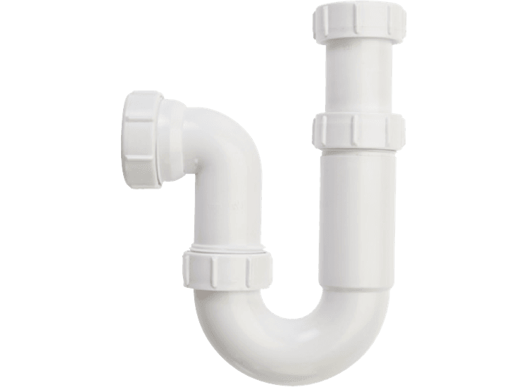 Securplumb SU8712 Telescopic P Trap 40x75mm