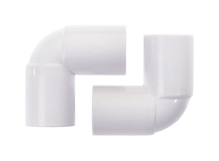 Securplumb SU8737 Overflow 90 Deg Bend Pack 2