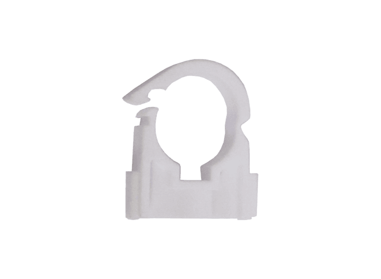Securplumb SU9608 15mm White Clip Over Pipe Clips