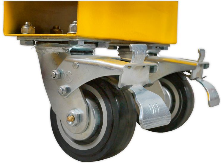 Sealey STBWK Castor Wheel Kit for SSB02E &amp; STB03E