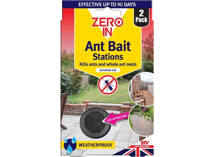 Zero In ZER954 Ant Bait Traps Round