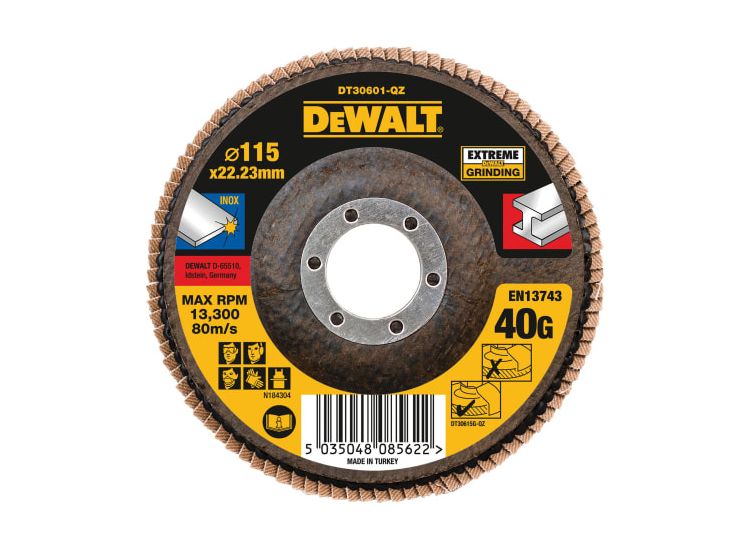 DEWALT Extreme Flap Disc 115mm