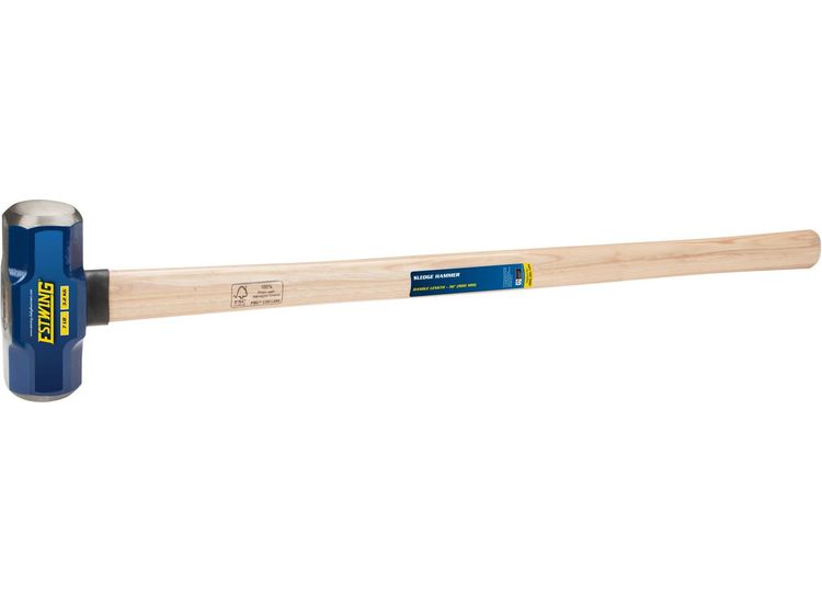 Draper 31304 Estwing Hickory Shaft Sledge Hammer, 3.2kg/7lb