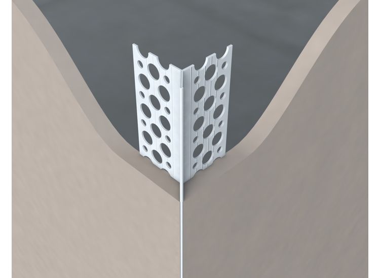 Bpc PB-AB1030 Pvc-U Angle Bead 10mmx3m