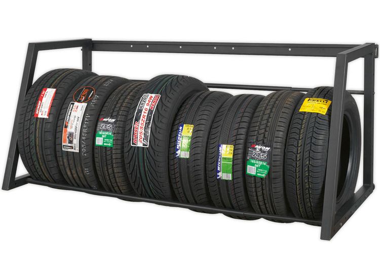 Sealey STR001 Extending Tyre Rack Wall or Floor Mounting