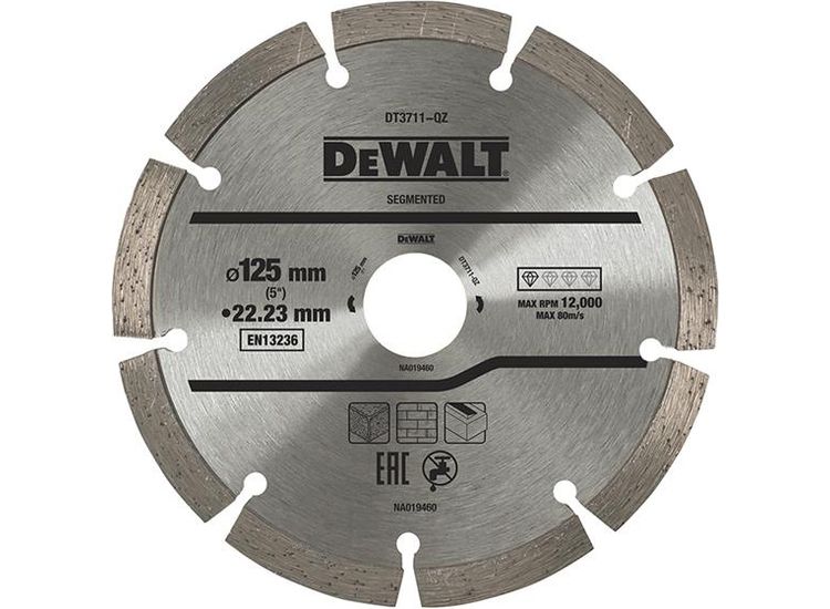 DeWALT Power Tools Segmented Diamond Cutting Discs