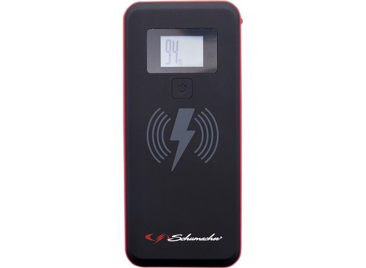 Draper 13753 Schumacher&amp;#174; SL474 12V Lithium Booster and Power Bank with Wireless Charging, 2000PA
