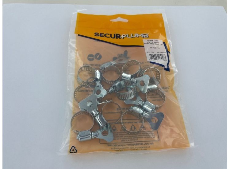 Securplumb SU8948 Hose Clip Thumb Screw 25-50mm
