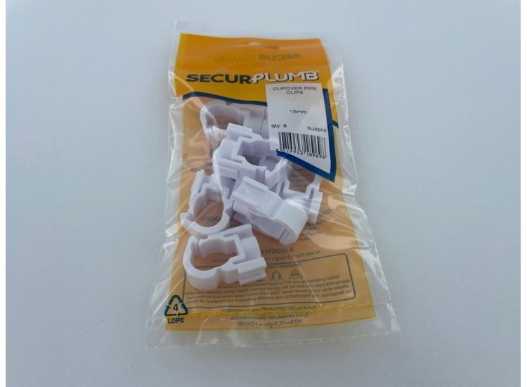 Securplumb SU8969 Clipover Pipe Clips 15mm
