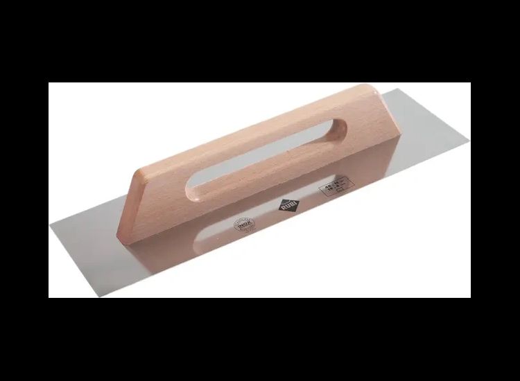 RUBI TILING TOOLS Steel Trowel Wooden Handle 19in