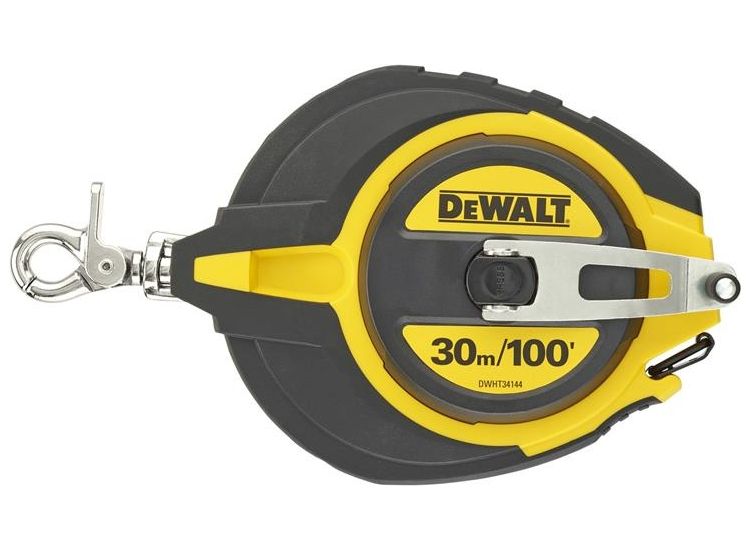 DeWALT Hand Tools Steel Long Tape Measure 30m/100ft (Width 12mm)
