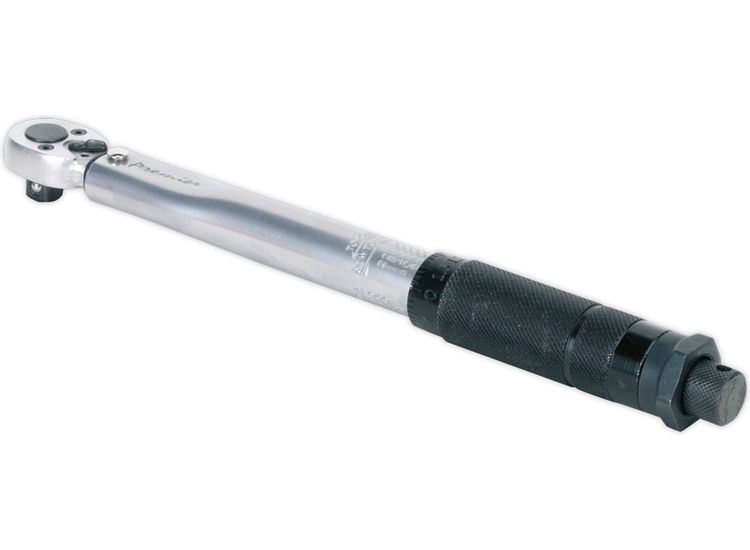 Sealey STW1012 Torque Wrench Micrometer Style 3/8"Sq Drive 2-24Nm(1.47-17.70lb.ft) - Calibrated