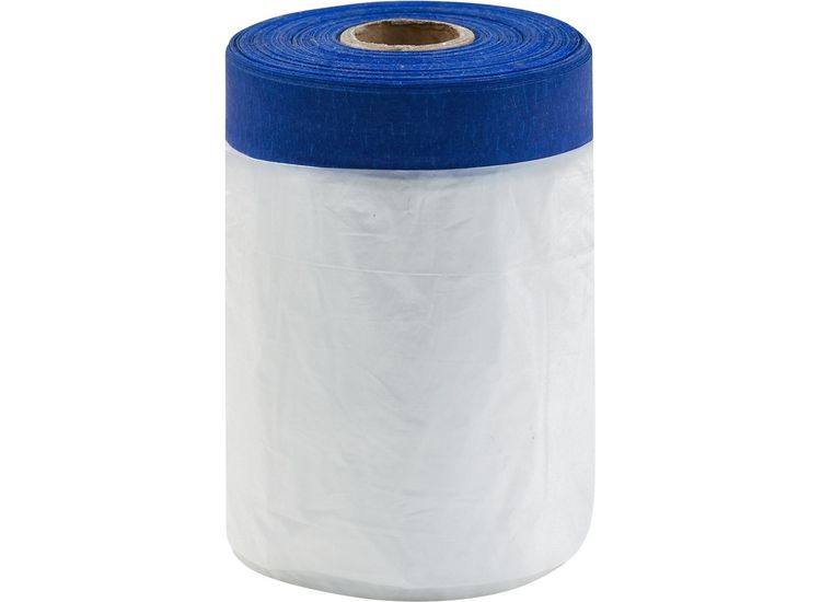 Rollingdog 09662 Painter-Shield Blue Pretaped Masking Film, 33m x 55cm