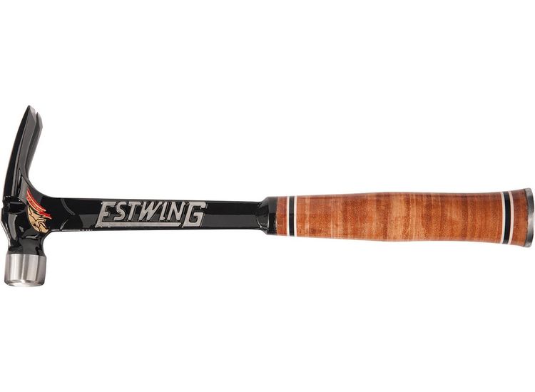 Draper 23512 Estwing E19SM Ultra Series Milled Face Framing Hammer with Leather Grip, 19oz/538g