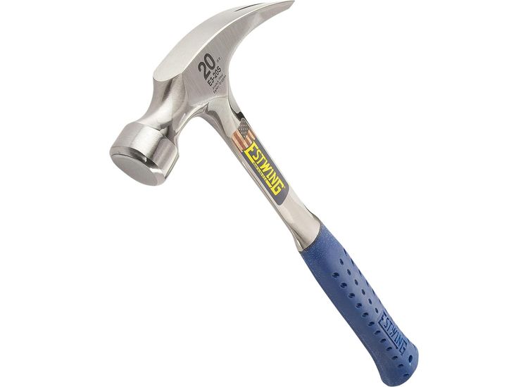 Draper 23539 Estwing E3-20S Straight Claw Hammer, 20oz/560g