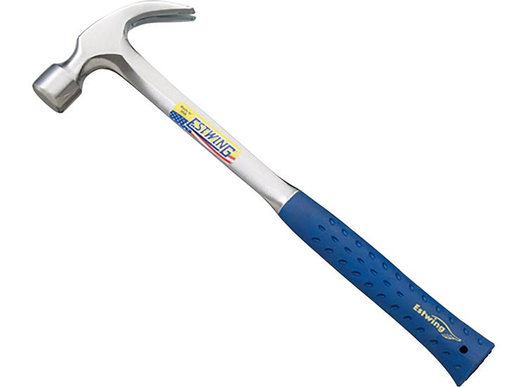 Draper 23543 Estwing E3-22C Smooth Face Curved Framing Hammer, 22oz/616g, 16"