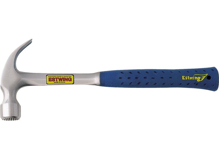 Draper 23544 Estwing E3-22CM Milled Face Curved Framing Hammer, 22oz/616g, 16"
