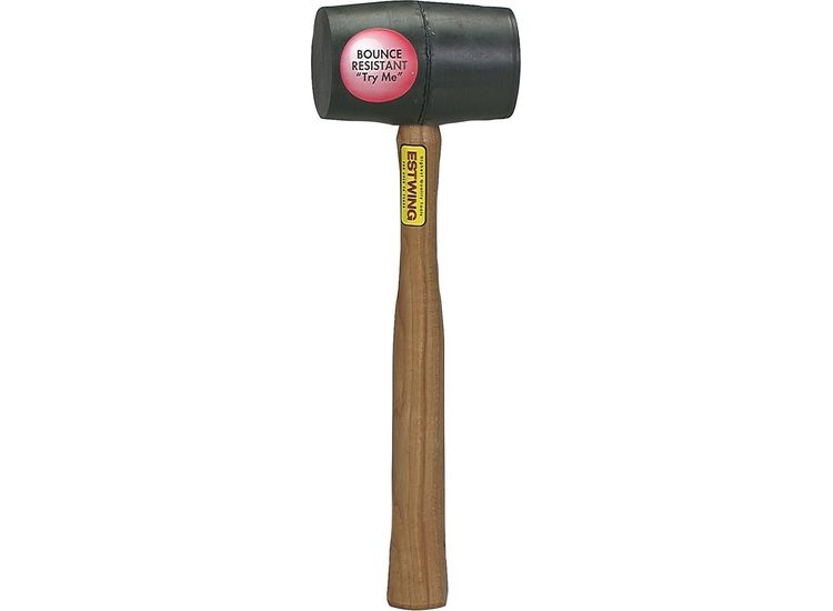 Draper 24062 Estwing EDH-18 Black Deadhead Rubber Mallet, 18oz