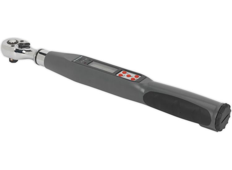 Sealey STW307 Torque Wrench Digital 3/8"Sq Drive 2-24Nm(1.48-17.70lb.ft)