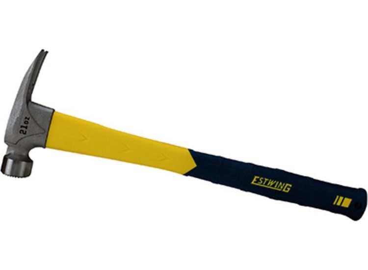 Draper 24084 Estwing EMRF22S Sure Strike Straight Claw Framing Hammer with Fibreglass Handle, 22oz/567g