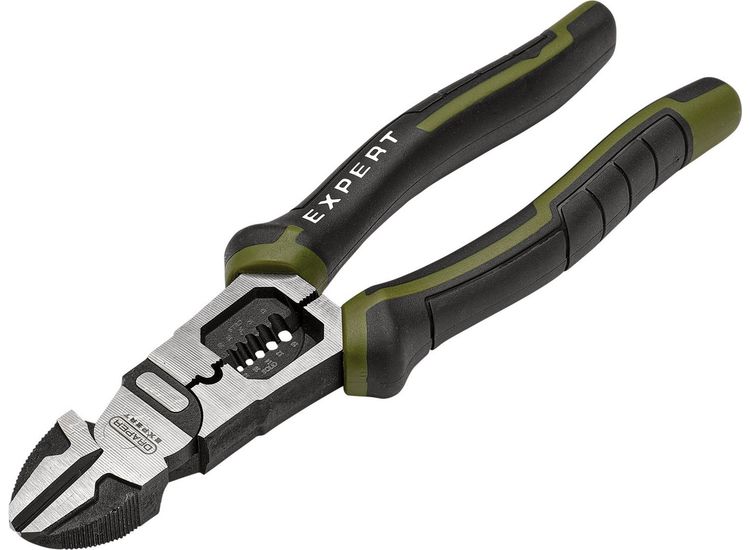 Draper 28528 Draper Expert Side Cutters with Wire Stripper, 200mm