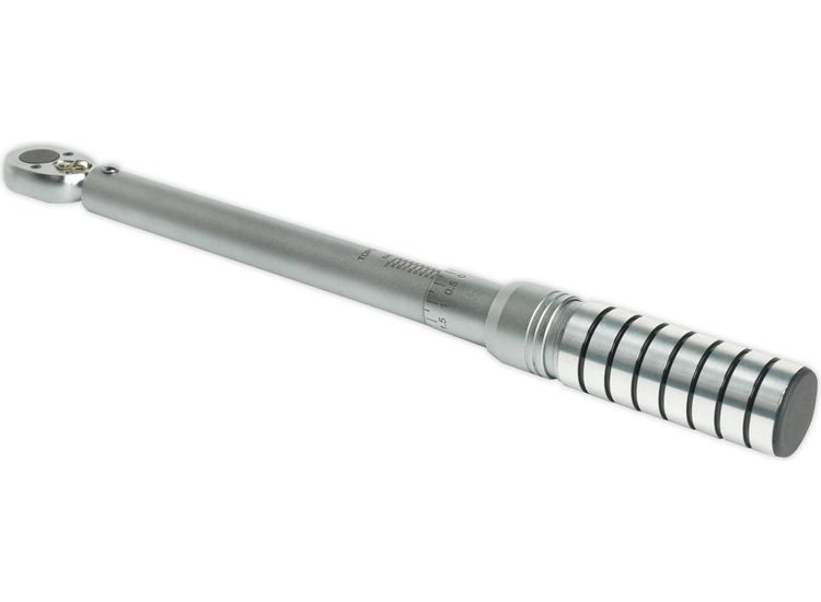 Sealey STW702 Torque Wrench Micrometer Style 3/8"Sq Drive 20-100Nm(14.8-73.8lb.ft) - Calibrated