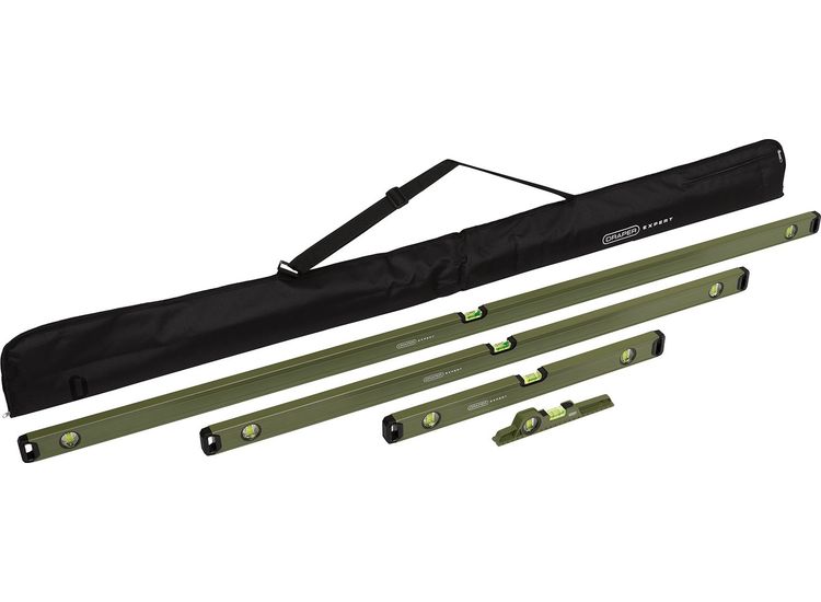 Draper 29056 Draper Expert Box and Boat Spirit Level Set (4 Piece)