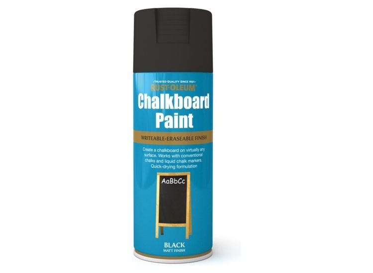 Rustoleum AE0100001E8 Chalkboard Paint Black Matt