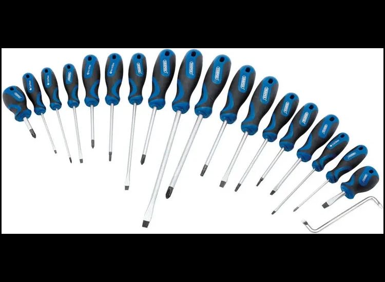 Draper 09548 19 Piece Soft Grip Screwdriver Set - DAMAGED BOX SPECIAL!