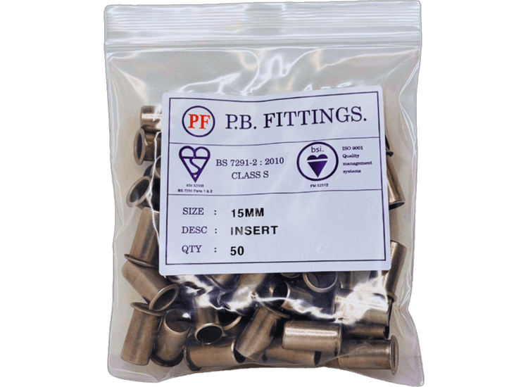 Whitespeed KPUI15 Kpu115 Push-Fit Univ Pipe Insert 15mm