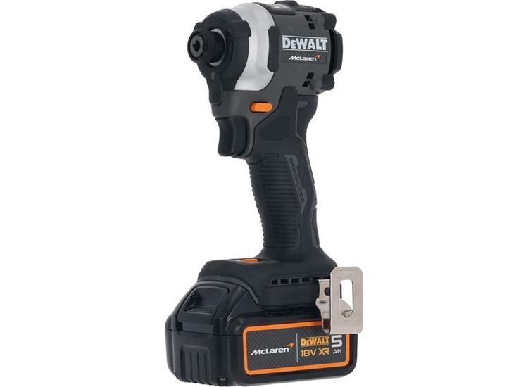 DeWALT Power Tools DCF85MP2T McLaren F1 XR Brushless 1/4in Impact Driver 18V 2 x 5.0Ah Li-ion