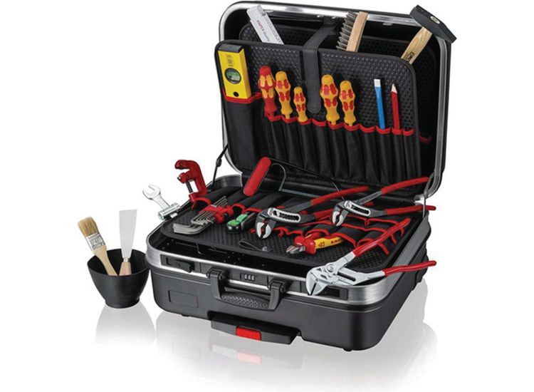 Draper 25020 KNIPEX 00 21 06 HK S Tool Case "BIG Basic Move" Plumbing