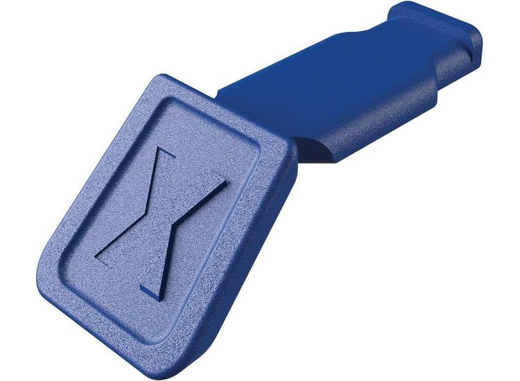 Draper 25076 KNIPEX 00 61 10 CB ColorCode Clips Blue (10 Pieces), 122mm
