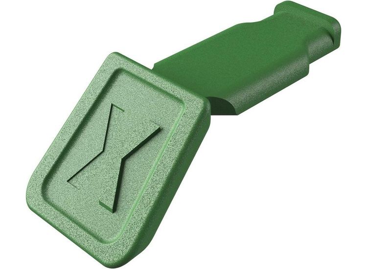 Draper 25093 KNIPEX 00 61 10 CG ColorCode Clips Green (10 Pieces), 122mm