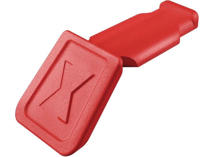 Draper 25124 KNIPEX 00 61 10 CR ColorCode Clips Red (10 Pieces), 122mm
