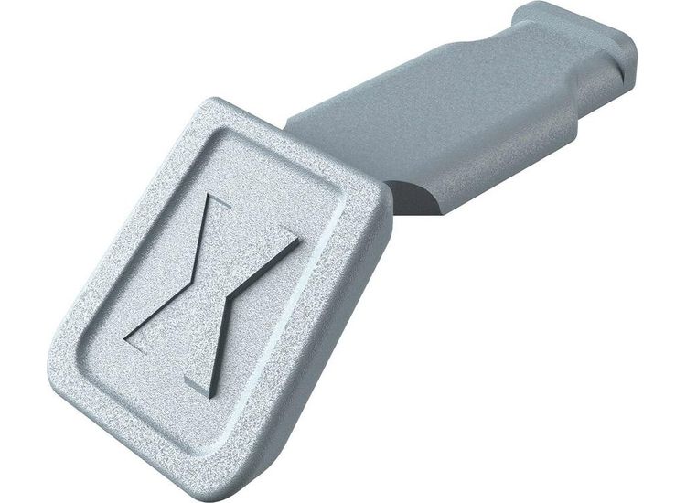 Draper 25128 KNIPEX 00 61 10 CS ColorCode Clips Grey (10 Pieces), 122mm