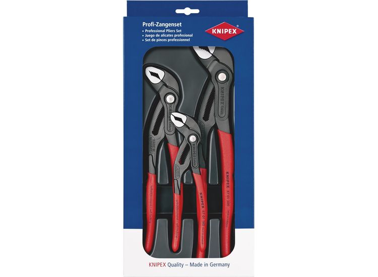 Draper 81572 KNIPEX 00 20 09 V02 Cobra&amp;#174; Set, 3 Parts