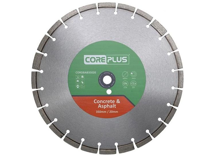 CorePlus Concrete &amp; Asphalt Diamond Blade