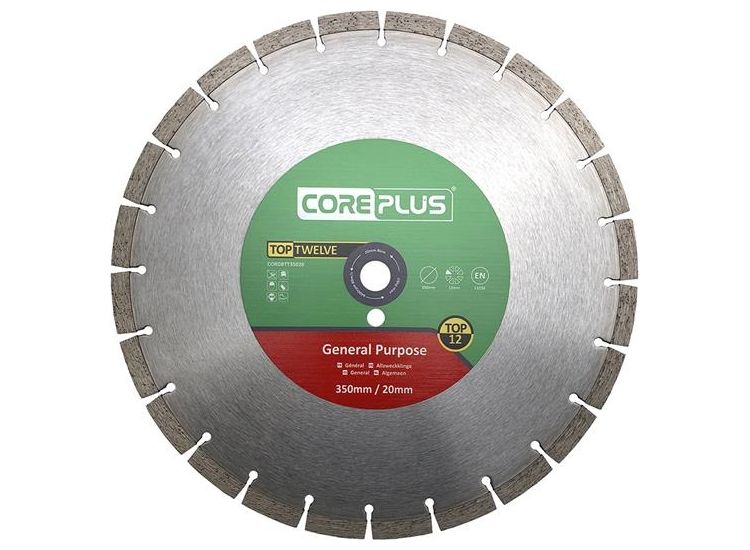 CorePlus Top Twelve General Purpose Cutting Blade 350 x 20mm