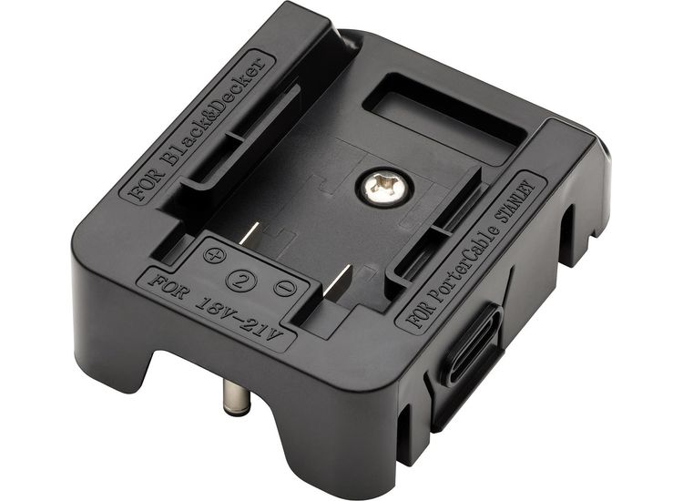 Draper 07072 Draper Expert 24W AC/DC Hybrid Work Light Power Tool Battery Adaptor Compatible with BLACK+DECKER&amp;#174;, PORTER-CABLE&amp;#174; and S