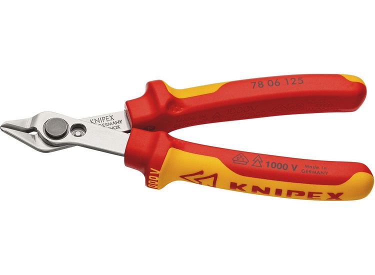Draper 25648 KNIPEX 78 06 125 SB VDE Electronic Super Knips&amp;#174;, 125mm