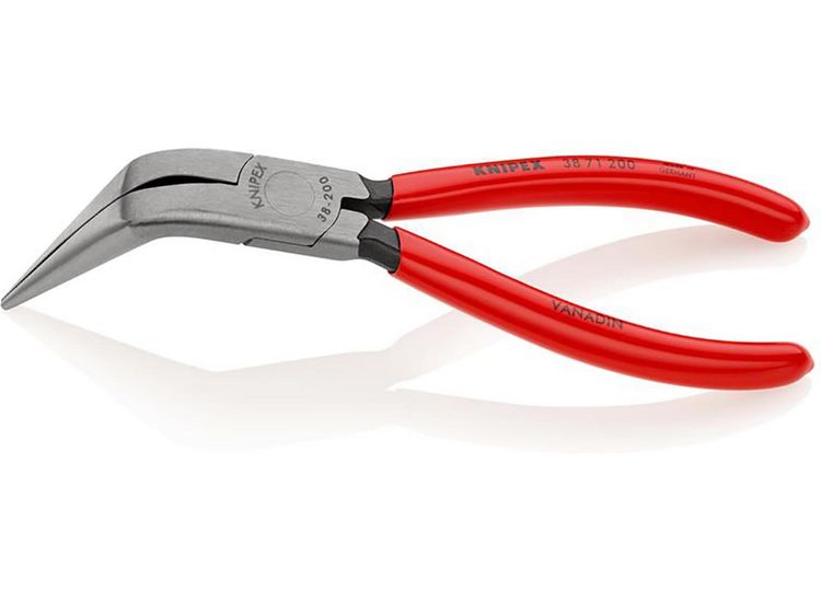 Draper 69023 KNIPEX 38 71 200 Mechanics' Bent Nose Pliers, 200mm
