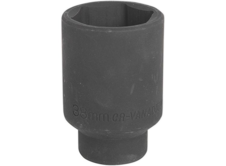 Sealey SX001 Impact Socket 38mm Deep 1/2"Sq Drive