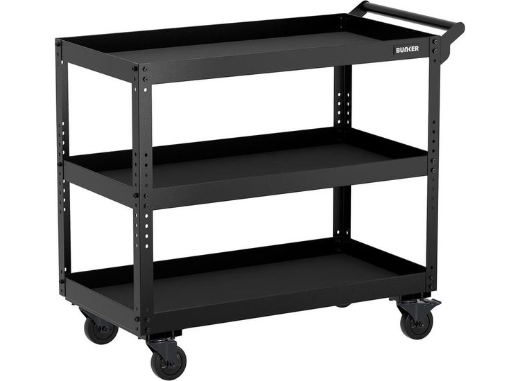 Draper 31709 BUNKER® 3-Tier Utility Service Cart, 854mm