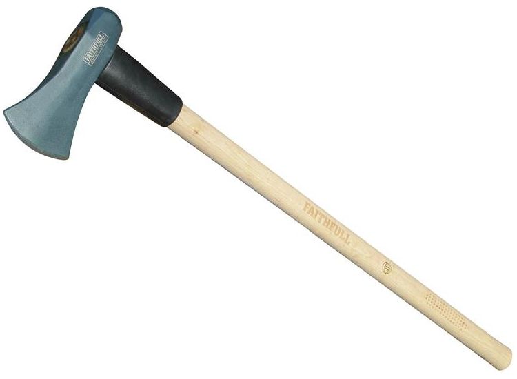 Faithfull Log Splitting Maul, FSC Hickory Shaft