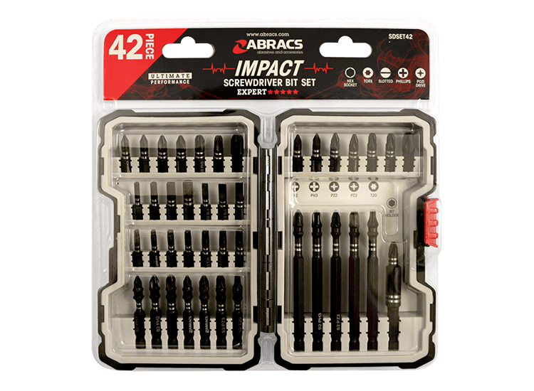ABRACS Impact Screwdriver Bit Set