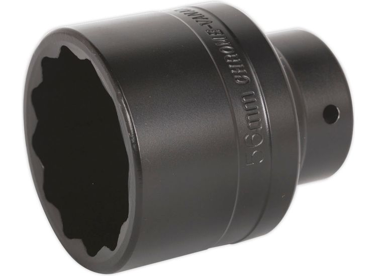 Sealey SX021 Impact Socket 56mm Bi-Hex Deep 3/4"Sq Drive
